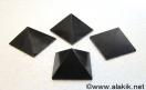 Black Tourmaline Pyramids 23-28mm
